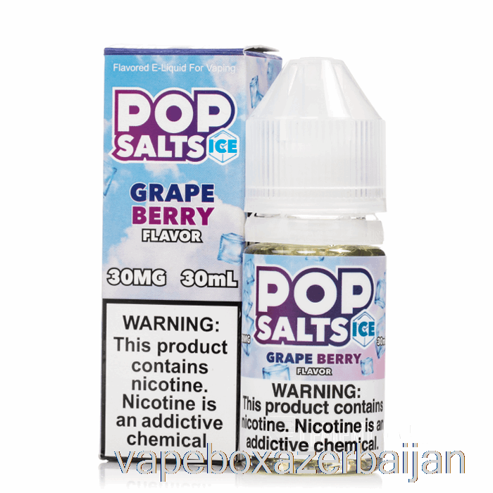 Vape Azerbaijan ICE Grape Berry - Pop Salts - 30mL 30mg